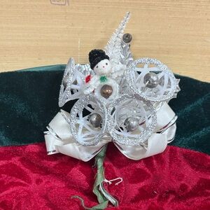 Vintage 1950”s Corsage Snowman Pin